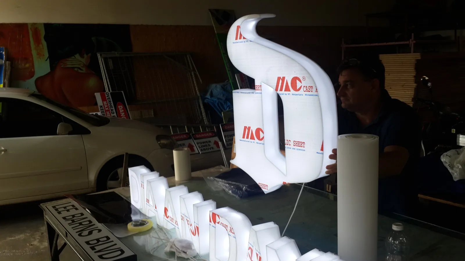 3D Letter Manufacturing